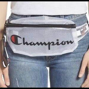 NEW Champion Clear Fanny Pack Sling Waist Pack